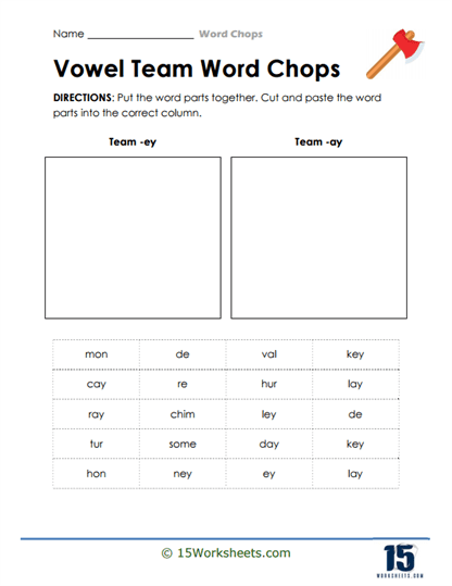 Team Trails Worksheet