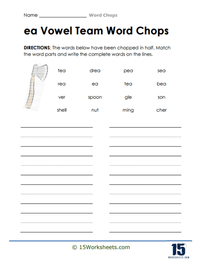 Team Builders Worksheet