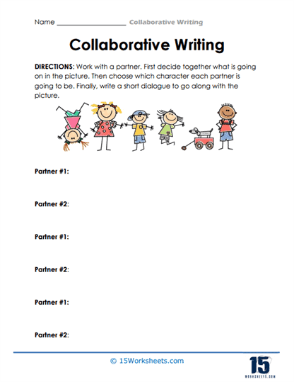 Dialogue Builders Worksheet