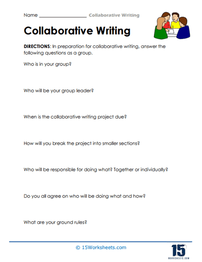 Project Planning Meeting Worksheet