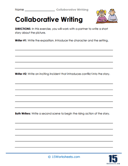 Story Structure Partners Worksheet
