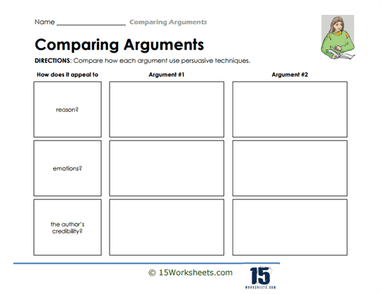 Debate Builder Worksheet