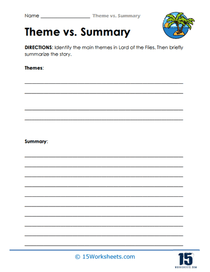 Island Insights Worksheet