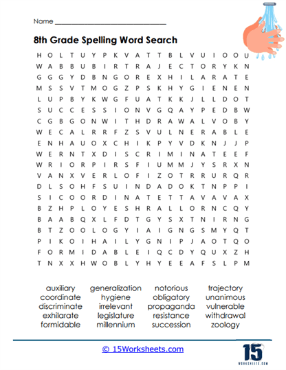 Hidden Terms Worksheet