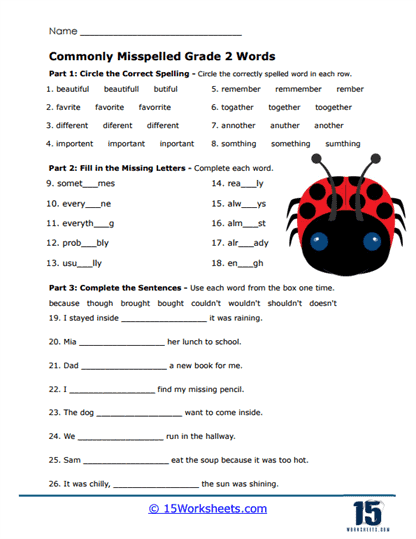 Second Steps Worksheet