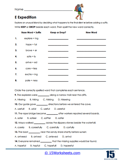 Island Decisions Worksheet
