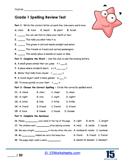 First Checkpoint Worksheet